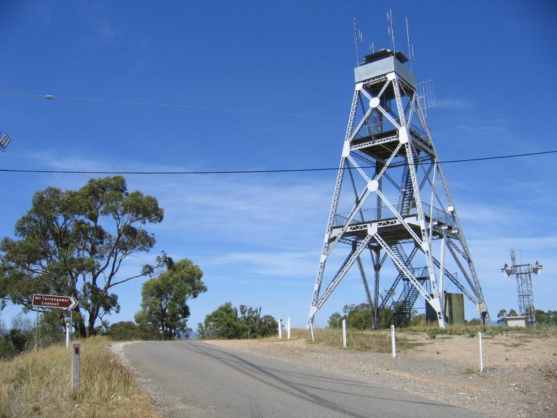 Maldon - Mount Tarrengower and lookout tower: Lookout tower