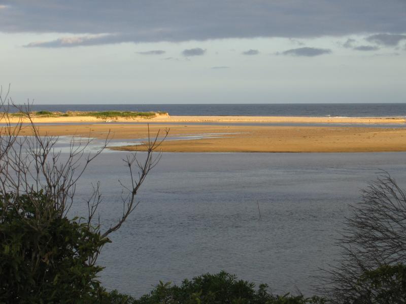 Mallacoota - Captain Stevensons Point, Allan Drive: View south