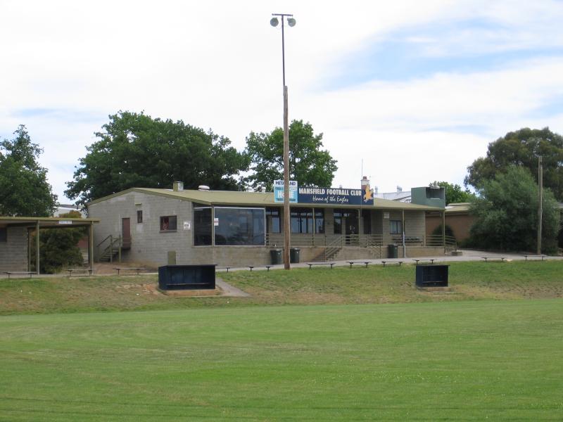 Mansfield - Around the sports ground area, Highett Street: Mansfield Football Club