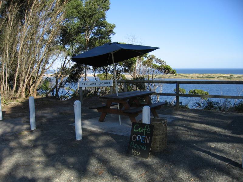 Marlo - Views from Marlo-Cape Conran Road: Sampsons Lookout, Marine Pde near Sampson St