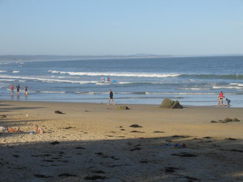 Marlo - East Cape at Cape Conran: Beach north of East Cape