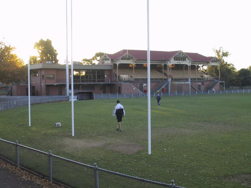 Maryborough - Princes Park, Lake Victoria - Sports oval and grand stand