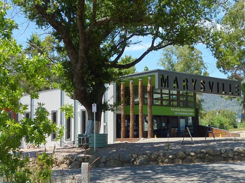 Marysville - Murchison Street: Rebuilding Advisory Centre & Community Facility, Murchison St east of Pack Rd