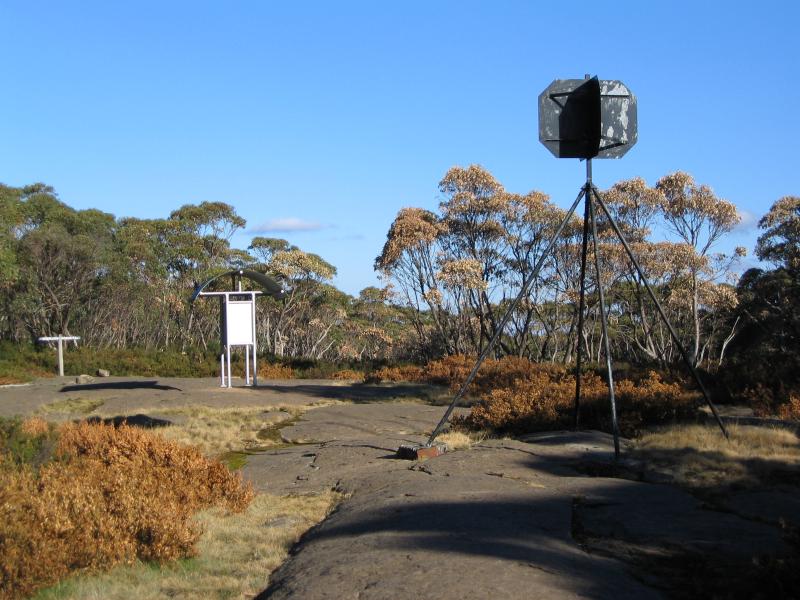 Marysville - Lake Mountain alpine resort: At summit of Lake Mountain
