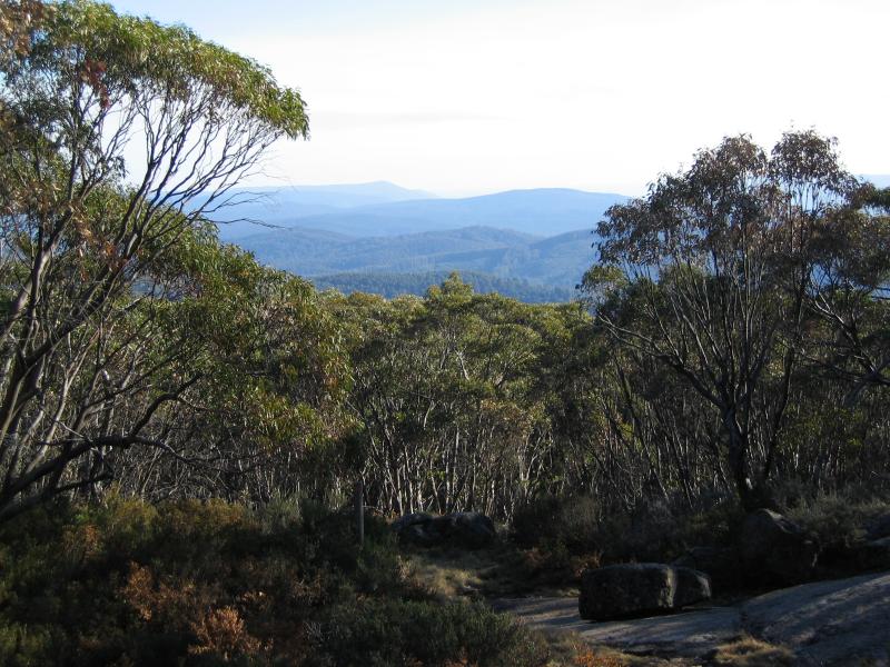 Marysville - Lake Mountain alpine resort: View from summit