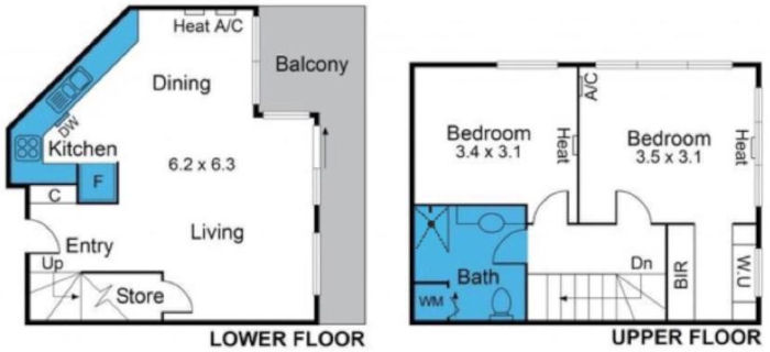 Little Collins - Floor plan