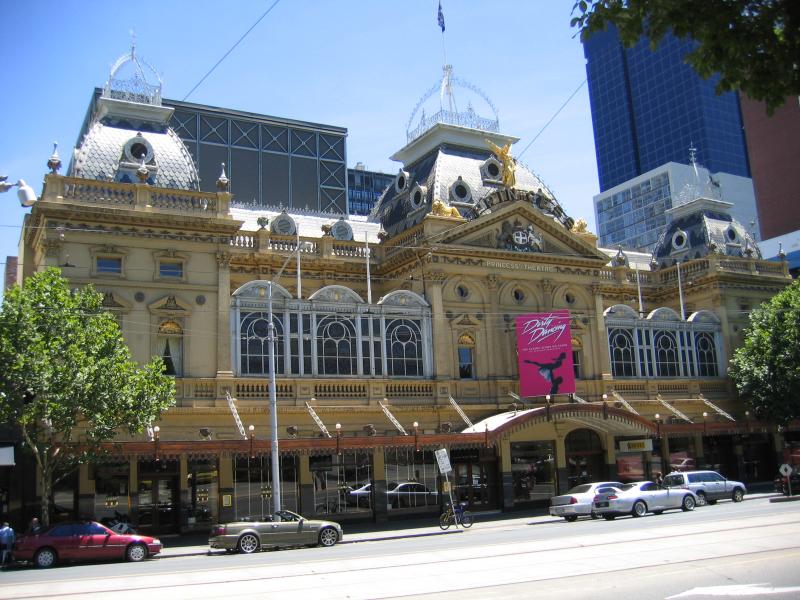 Melbourne CBD - Spring Street: Princess Theatre, Spring St between Bourke St and Little Bourke St