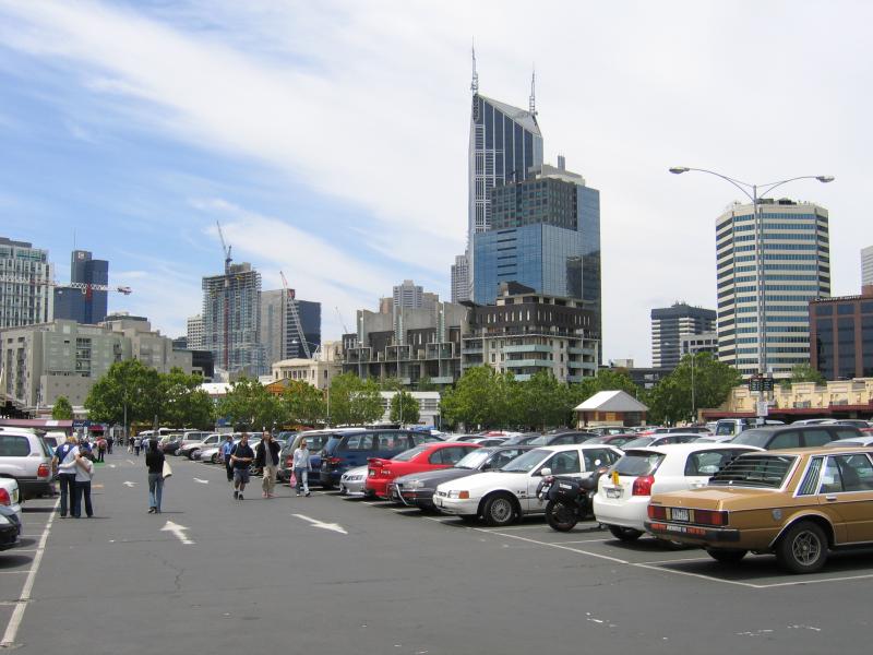 Melbourne CBD - Queen Victoria Market: Car park