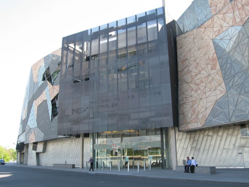 Melbourne CBD - Federation Square: Ian Potter Centre, National Gallery of Victoria