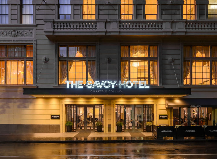 The Savoy Hotel on Little Collins, Melbourne