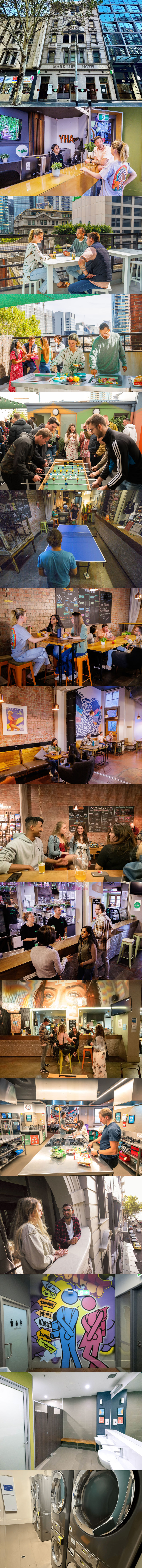 YHA Melbourne Central - Property and facilities