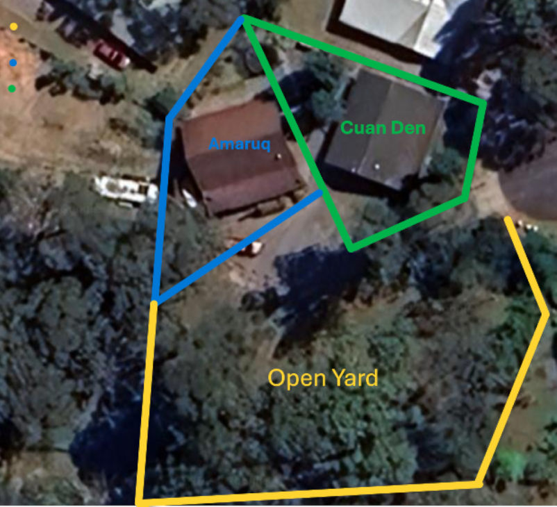 Cuan Den Log Cabin - Property plan