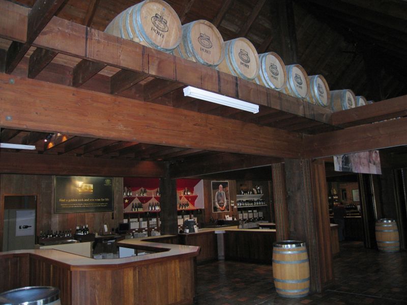 Milawa - Brown Brothers Milawa Vineyard, Bobinawarrah Road: Inside cellar door