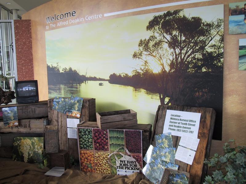 Mildura - Deakin Avenue area: Inside Alfred Deakin Centre