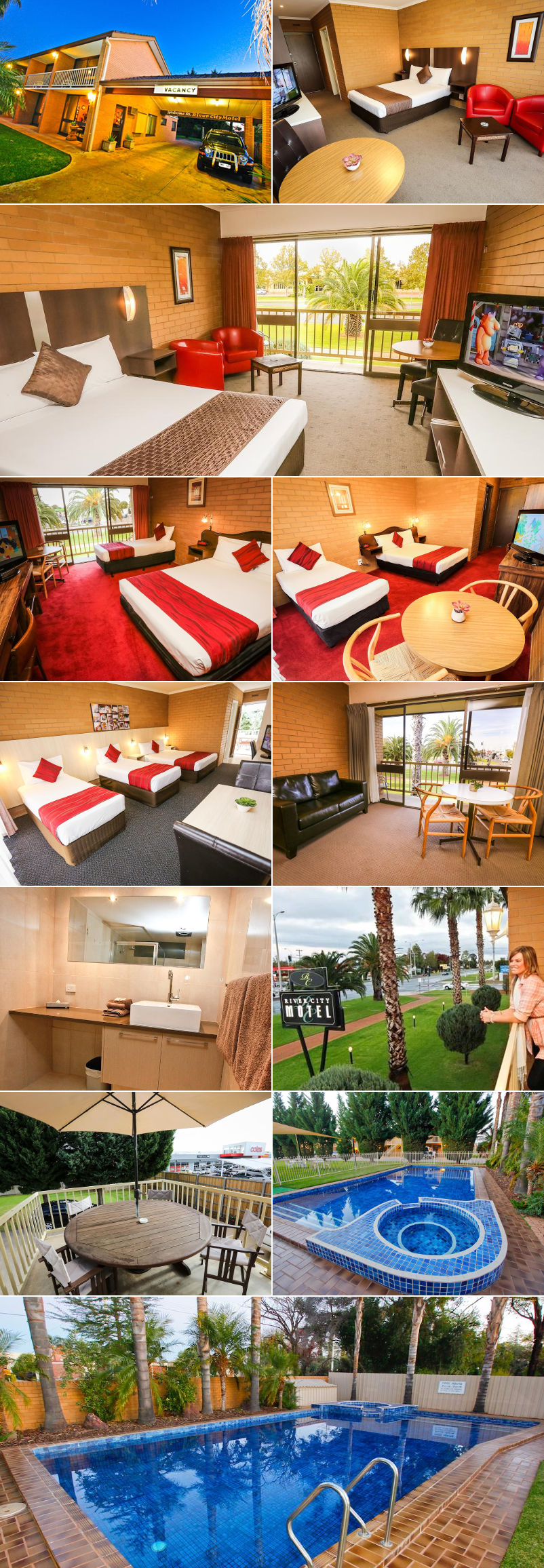 River City Motel - Rooms