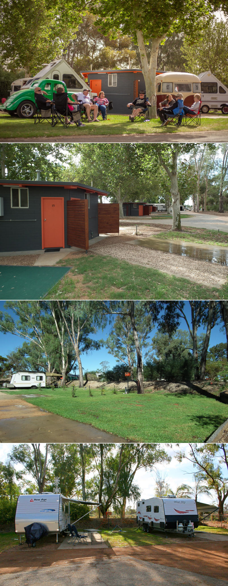 NRMA Mildura Riverside Holiday Park - Sites
