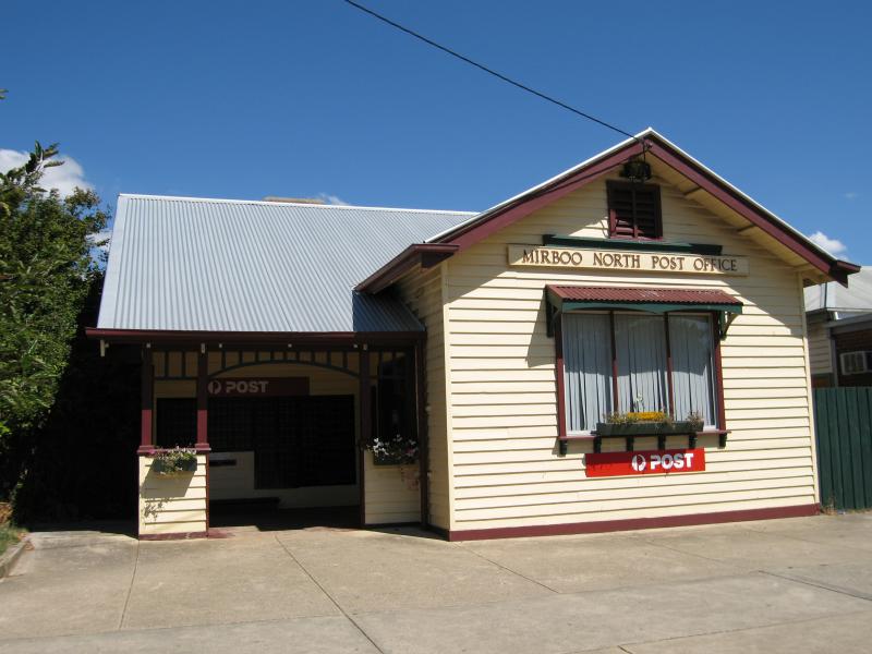 Mirboo North - Commercial centre and shops, Ridgway - Mirboo North Post Office, Ridgway