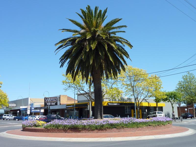 Moe - Shops and commercial Centre, Moore Street, George Street and Albert Street: South-west corner of Moore St and Albert St