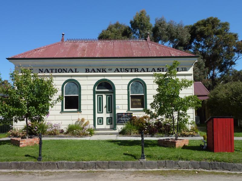Moe - Gippsland Heritage Park, Lloyd Street: Meeniyan National Bank of Australia
