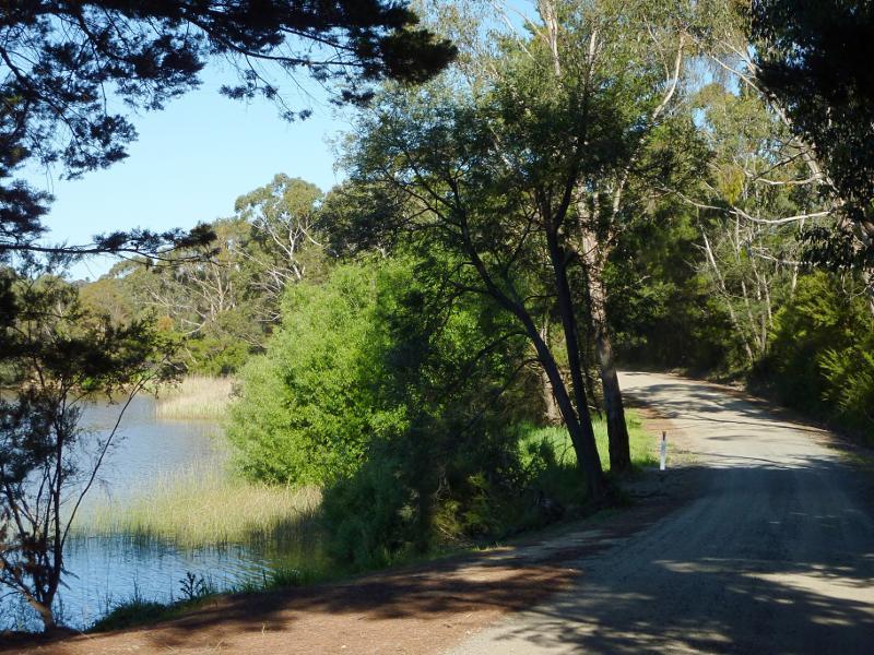 Moe - South side of Lake Narracan along South Shore Road east of Sullivans Rd: South Shore Road along lake