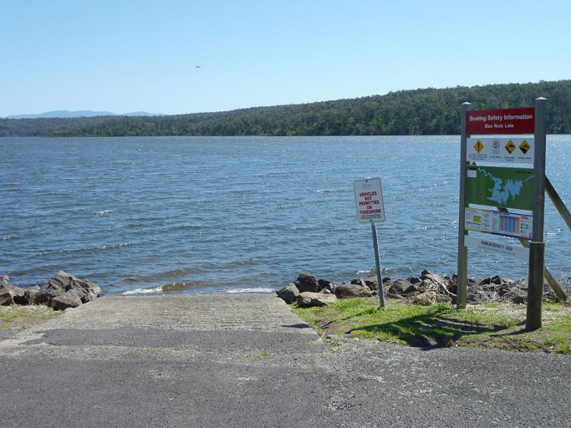 Moe - Blue Rock Lake recreation area and boat ramp, off Spillway Road: Boat ramp