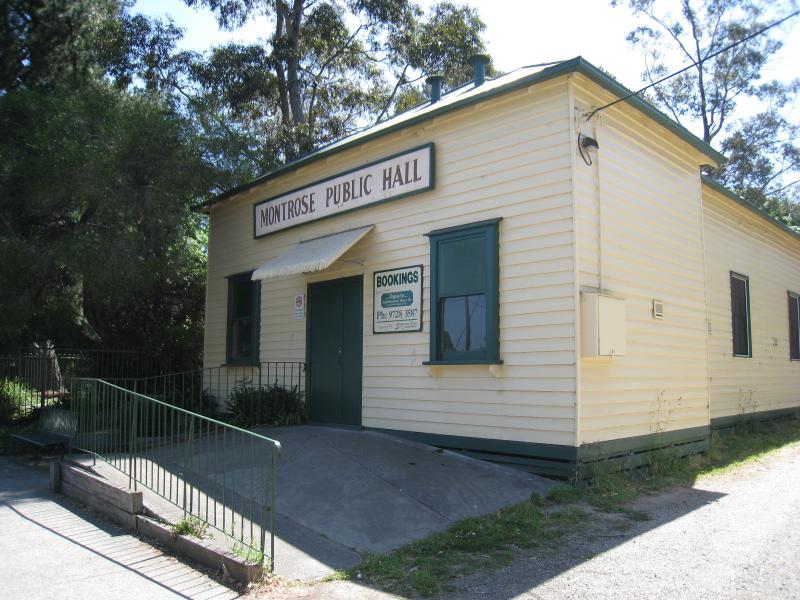 Montrose - Leith Road between Montrose Road and Trevallyn Close: Montrose Public Hall