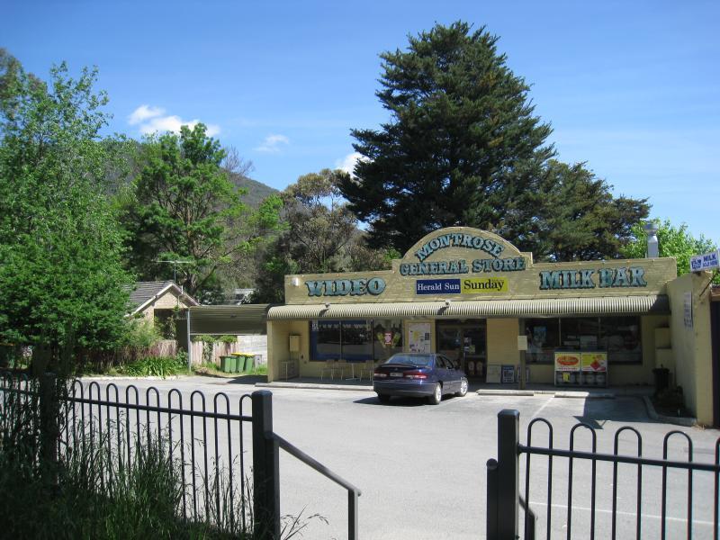 Montrose - Mount Dandenong Tourist Road - General Store between Patricia Av and Stephen Av