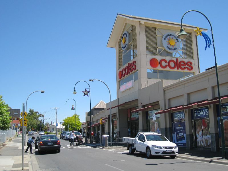 Moonee Ponds - Other shopping areas: Entrance to Moonee Ponds Central Shopping Centre, Homer St