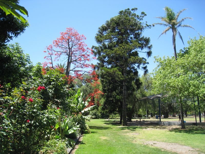 Moonee Ponds - Queens Park: Lawns south of lake
