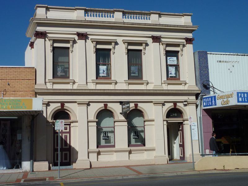 Morwell - Shops and commercial centre, Commercial Road, Tarwin Street and George Street: Former National Bank, Commercial Rd between Hazelwood Rd and Tarwin St