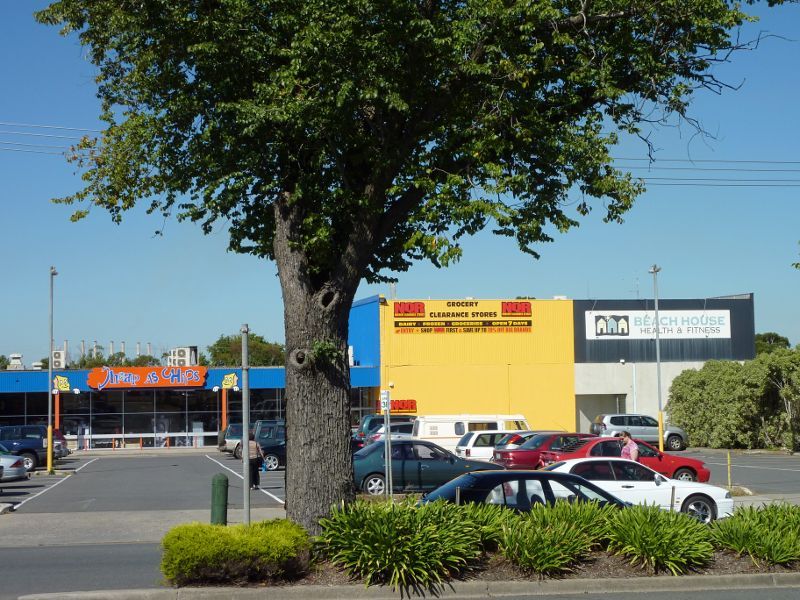 Morwell - Shops and commercial centre, Commercial Road, Tarwin Street and George Street: South side of George St between Tarwin St and Hazelwood Rd