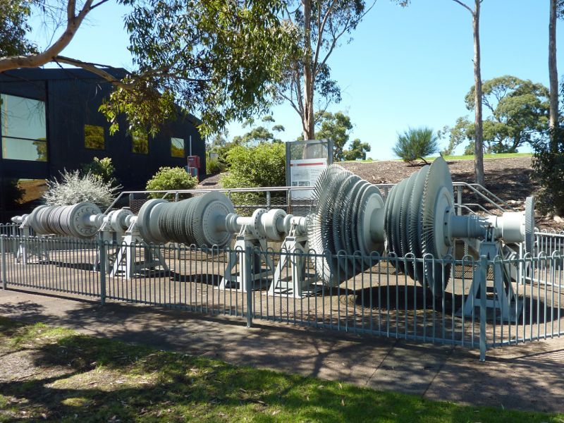 Morwell - Power Works and surrounds, Ridge Road: Rotor