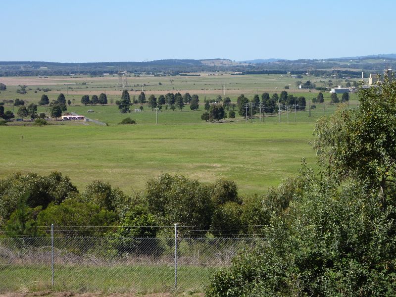 Morwell - Power Works and surrounds, Ridge Road - Easterly view across countryside