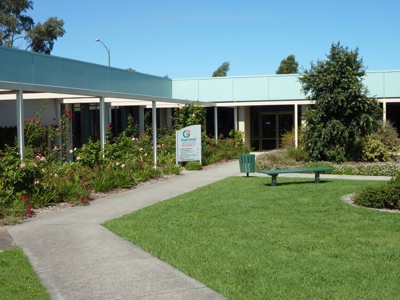Morwell - Gipps TAFE and surrounds, Princes Drive at Monash Way: Gipps TAFE Building C
