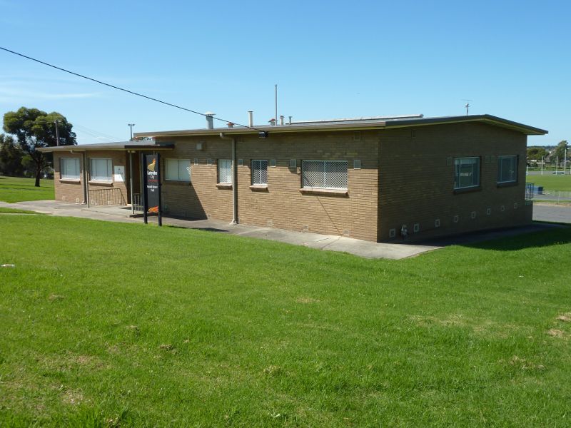 Morwell - Ronald Reserve, Vary Street: Ronald Reserve Hall fronting Vary St