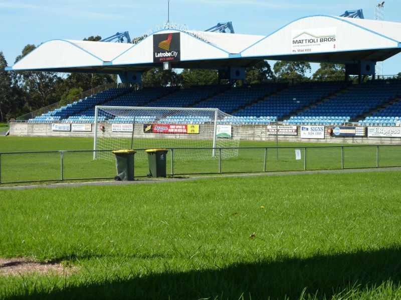 Morwell - Sports & Entertainment Stadium, Crinigan Road at Fairway Drive: The Don Di Fabrizio Stand