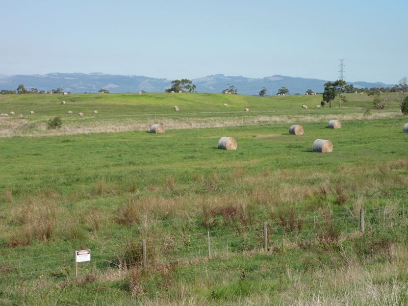 Morwell - Strzelecki Highway south-west of Morwell: South-easterly view, Strzelecki Hwy south of Deans Rd