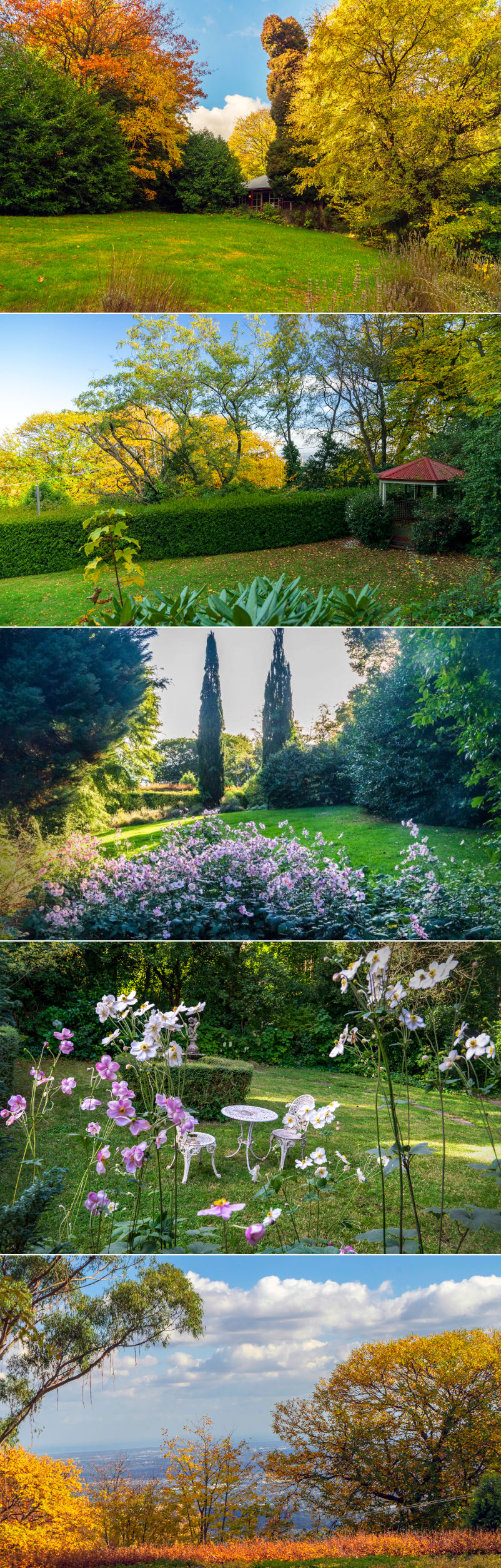 Observatory Cottages - The gardens