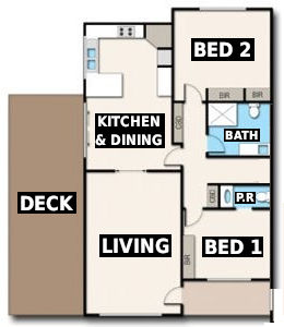 Mornington Peninsula Explorer - Mt Martha Delight - Floor plan