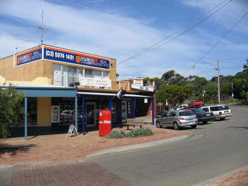 Mount Martha - Commercial centre and shops, Lochiel Avenue and Bay Road: Shops, Lochiel Av between Watson Rd and Bay Rd