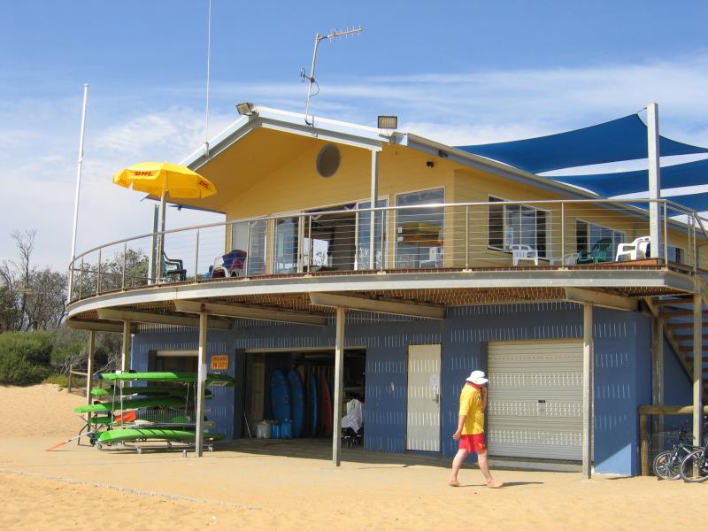 Mount Martha - Mount Martha Beach South, between Lifesaving Club and Bay Road: Mt Martha Lifesaving Club