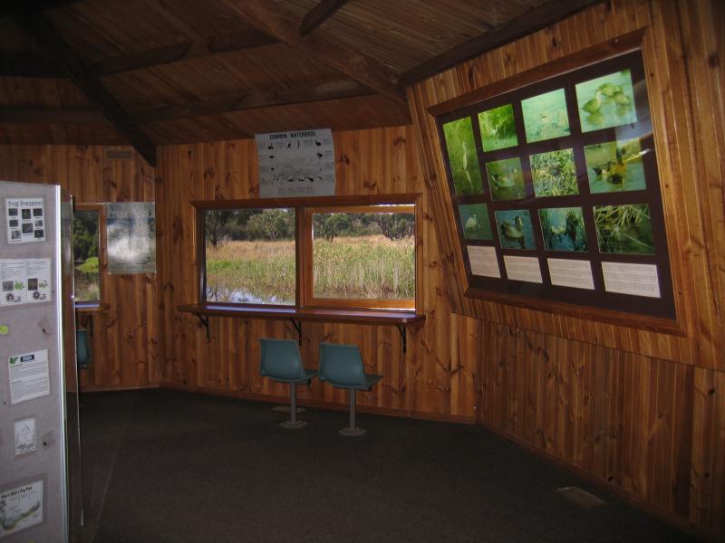 Mount Martha - The Briars Park, Nepean Highway: Inside Chechingurk Hide