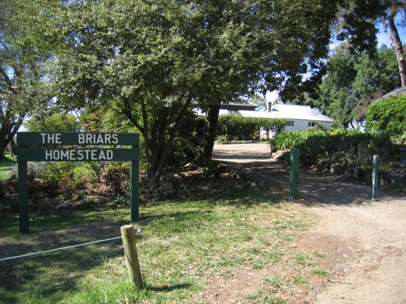Mount Martha - The Briars Park, Nepean Highway: Entrance to Briars Homestead