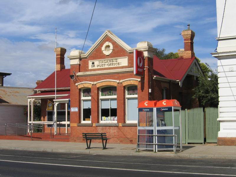 Nagambie - Commercial centre and shops, High Street - Nagambie post office, High St at Marie St