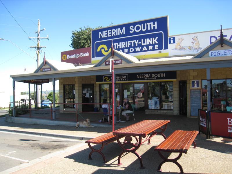Neerim South - Shops and commercial centre, Main Neerim Road: Shops, corner Main Neerim Rd and Wagner Rd