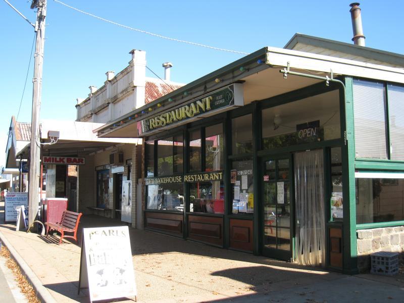 Neerim South - Shops and commercial centre, Main Neerim Road: Restaurant, view south along Main Neerim Rd