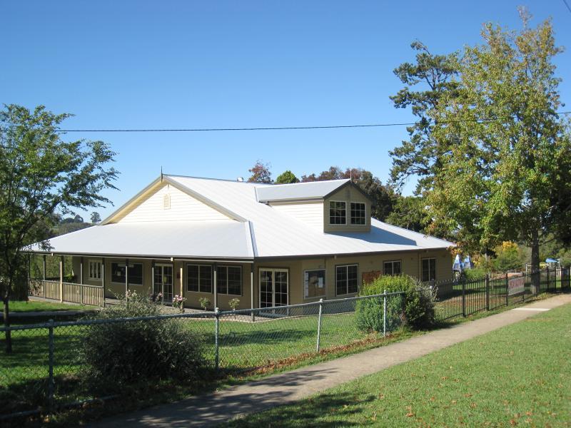 Neerim South - Park on the corner of Main Neerim Road and Neerim East Road: Orana Community Centre fronting Main Neerim Rd