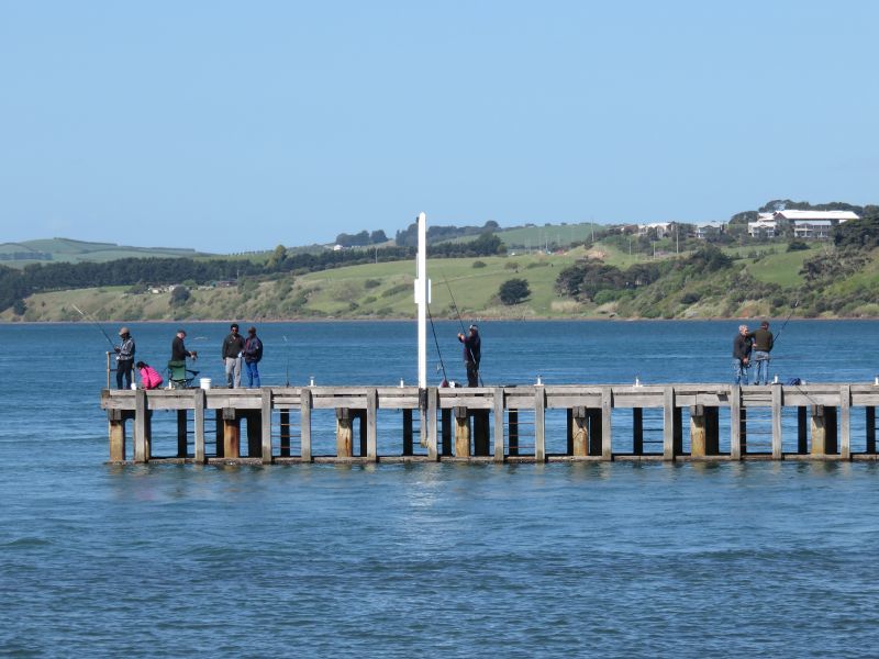 Newhaven - Newhaven Jetty at Woody Point: Northern arm of jetty