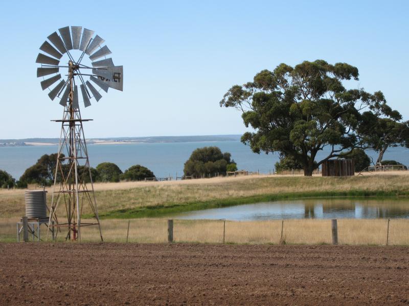 Newhaven - Churchill Island: Comet windmill