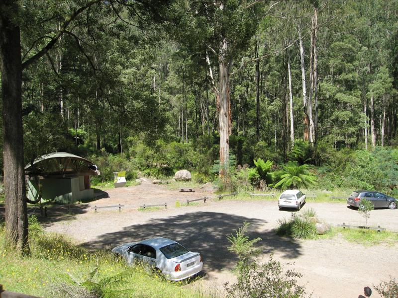 Noojee - Toorongo Falls Reserve - Car park at northern end of Toorongo Falls Rd